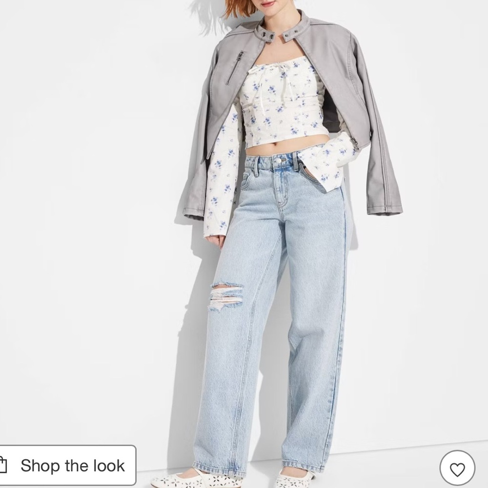 Mid-rise 90s relaxed jeans NWT